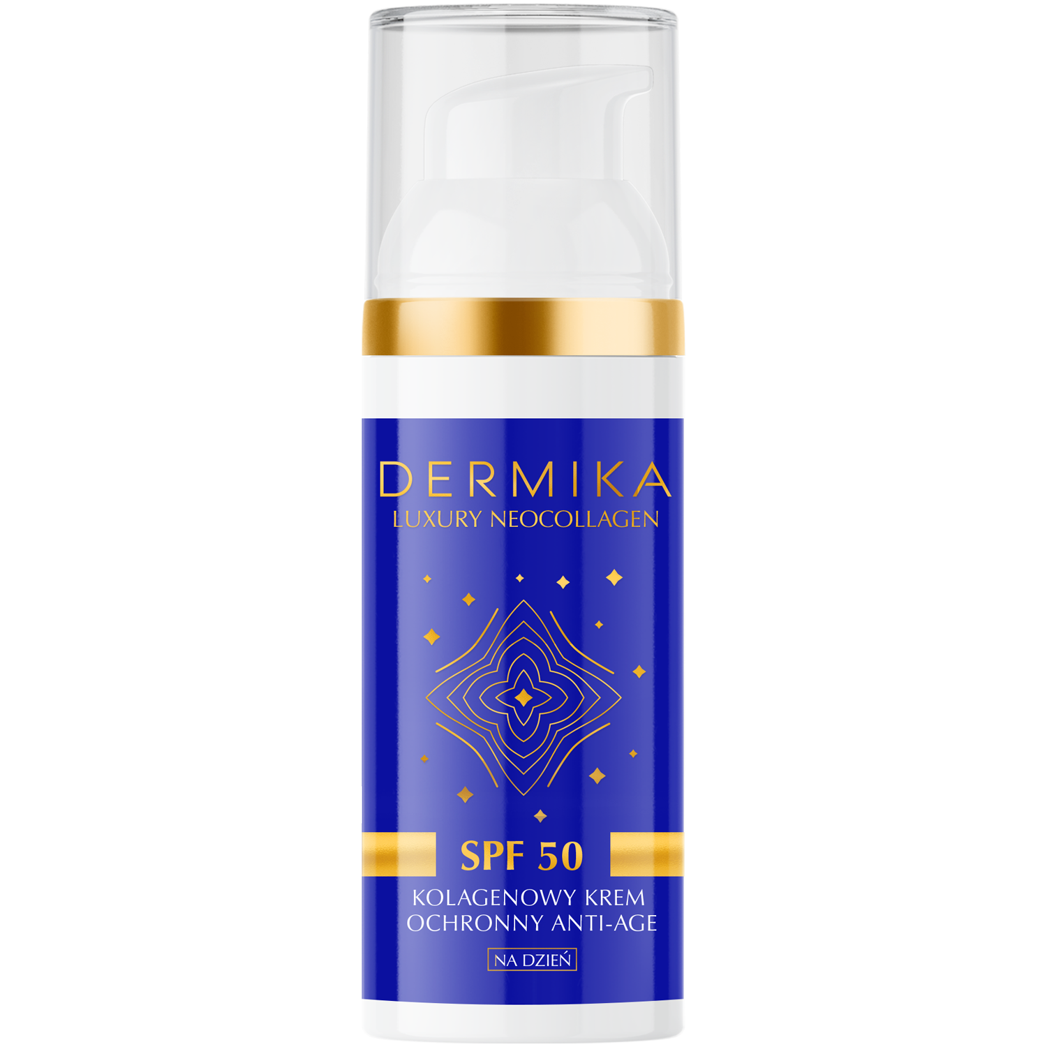 Dermika Luxury Neocollagen kolagenowy krem do twarzy z filtrem SPF50, 50 ml