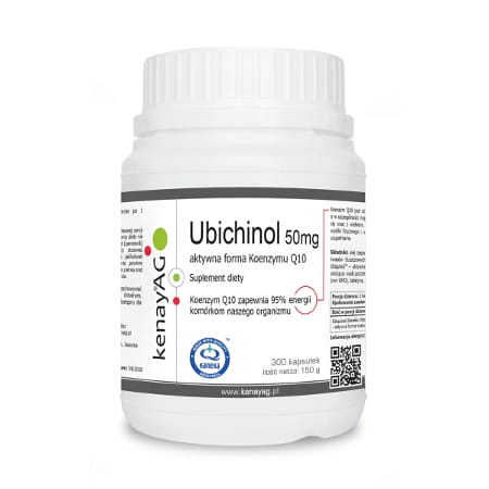 Ubichinol 50 mg/300 kaps. (Kenay)