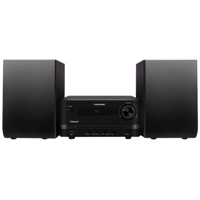 Wieża BLAUPUNKT MS14BT Czarna, Odtw.CD/-R/-RW/MP3, Bluetooth, Wbudowany Equalizer, Tuner FM z pamięcią stacji