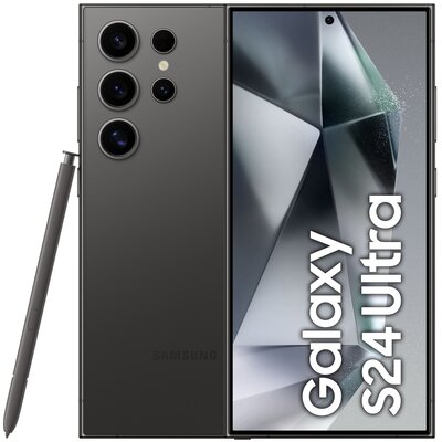 Smartfon SAMSUNG Galaxy S24 Ultra 5G 12/256GB 6.8" 120Hz Czarny SM-S928