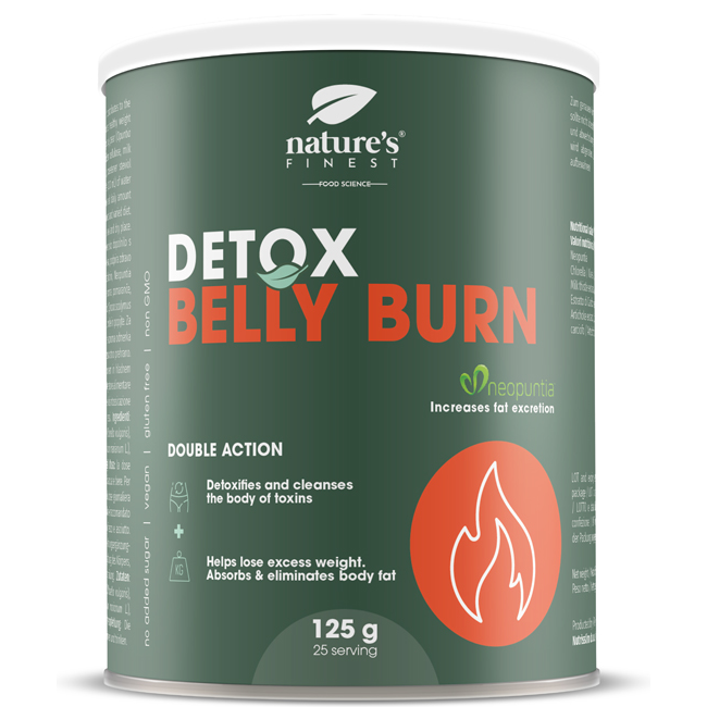 Nature's Finest Detox Belly Burn suplement diety, 125 g