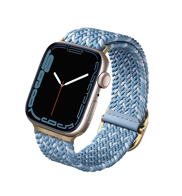 UNIQ Aspen Modry - pasek Apple Watch 40/38/41mm