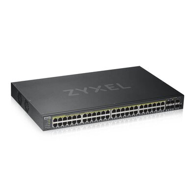 Switch ZYXEL GS1920-48HPv2 Gigabit Ethernet, 50 portów, Funkcja PoE, Zarządzalny