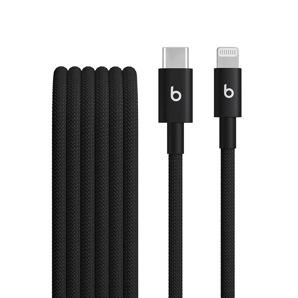 Beats USB-C to Lightning Woven Cable (1.5 m) - Bolt Black