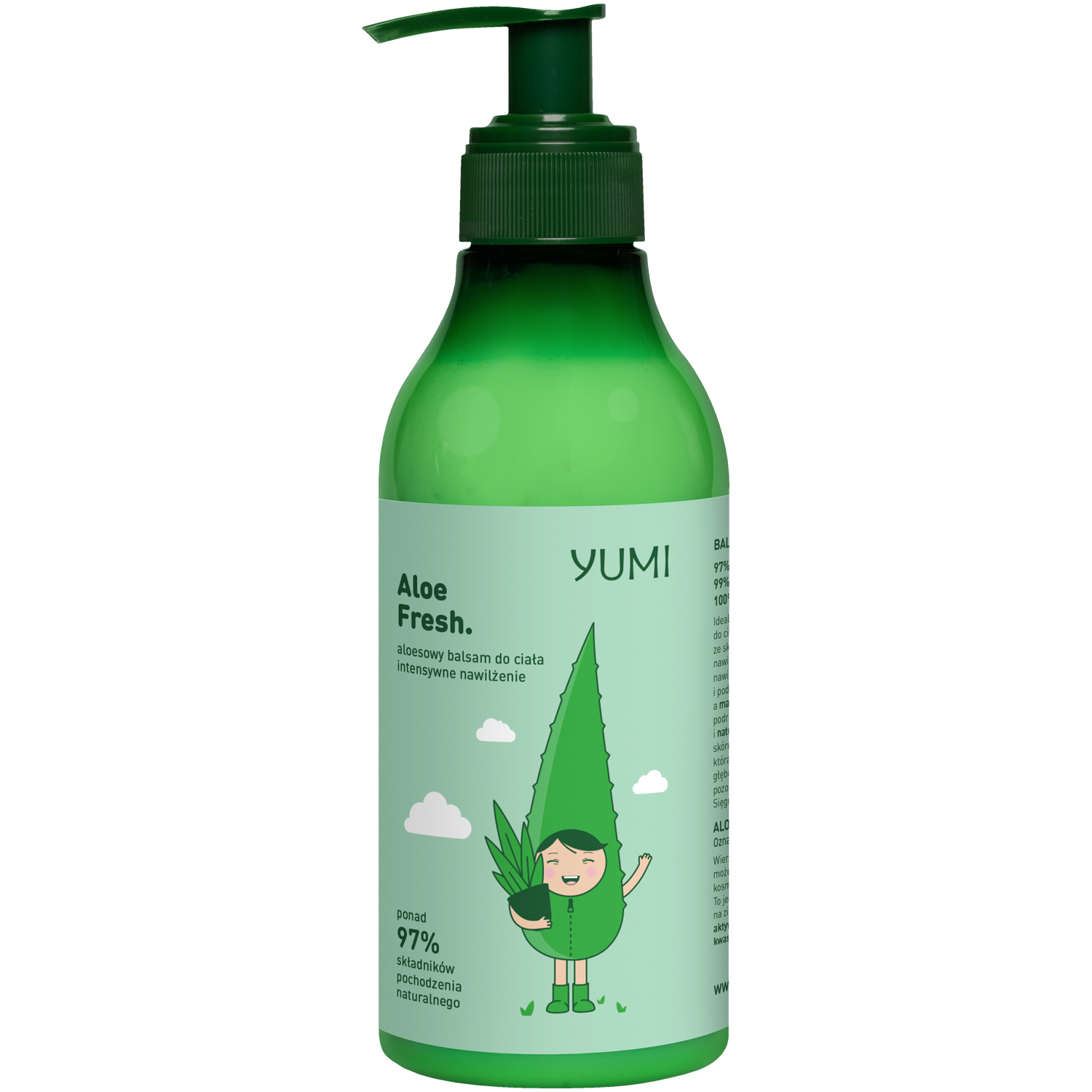 Yumi Aloe Fresh balsam do ciała, 300 ml