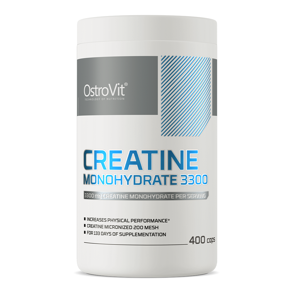 OstroVit Monohydrat Kreatyny 3300 mg 400 kapsułek