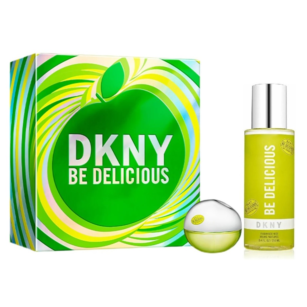 DKNY DKNY Be Delicious for Women zestaw: woda perfumowana damska, 30 ml + mgiełka do ciała, 125 ml