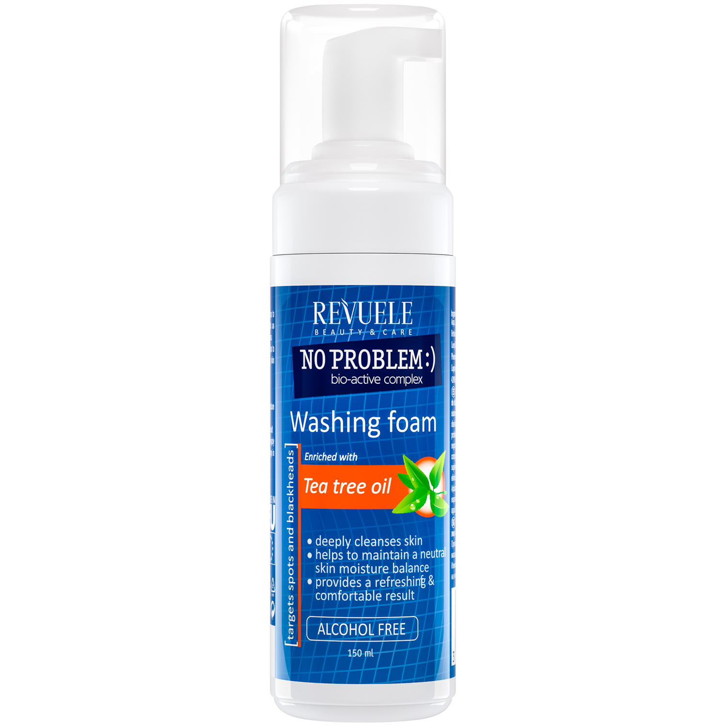 Revuele No Problem :) głęboko oczyszczająca pianka do mycia twarzy, 150 ml
