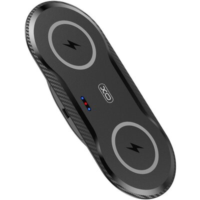 Ładowarka indukcyjna XO WX025 2w1 20W Czarny Qi
