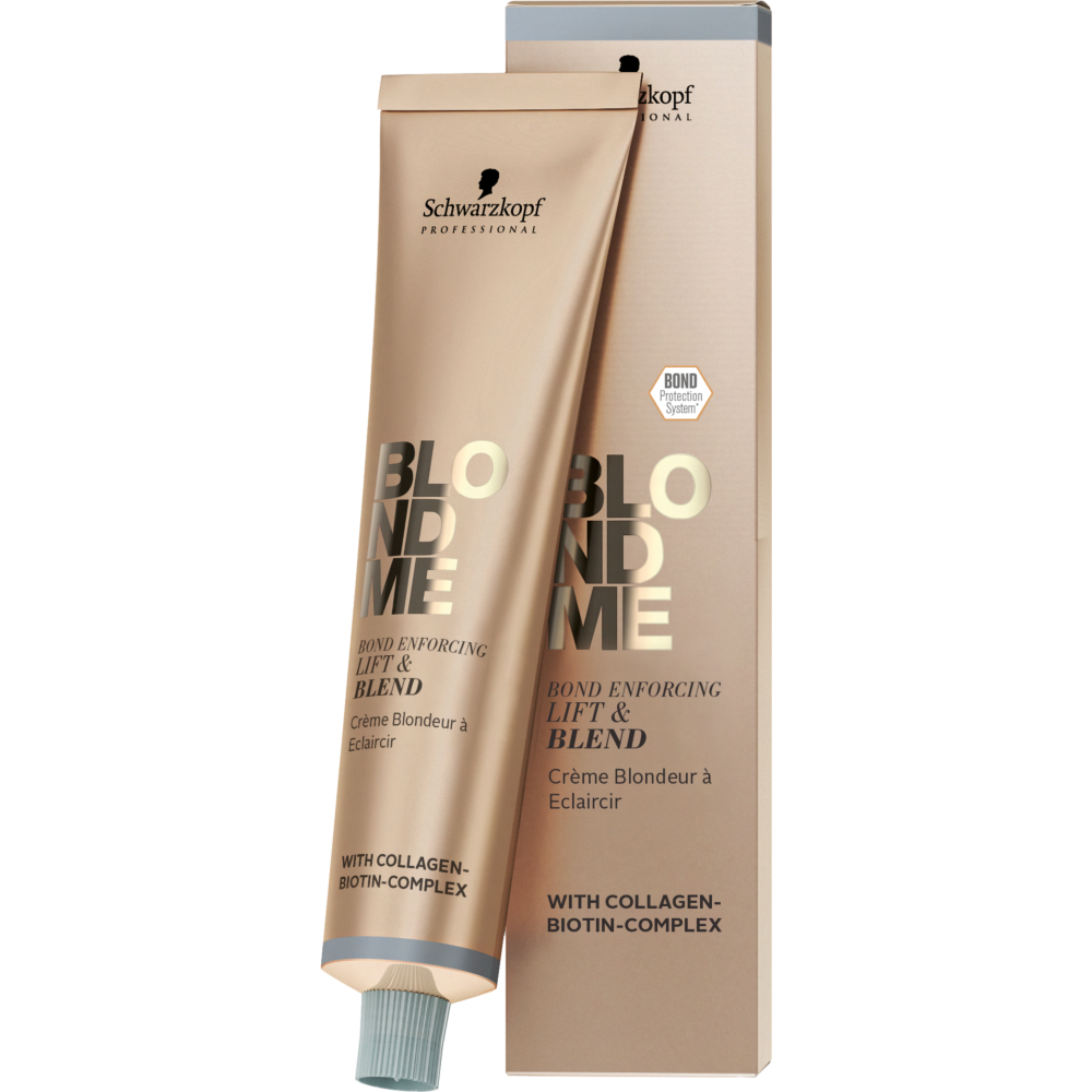 Schwarzkopf Professional BlondMe krem rozjaśniający kryjący siwe włosy Lift&Blend piaskowy, 60 ml
