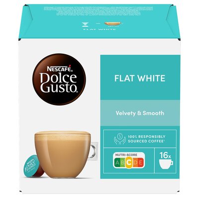 Kapsułki NESCAFE Flat White do ekspresu Nescafe Dolce Gusto