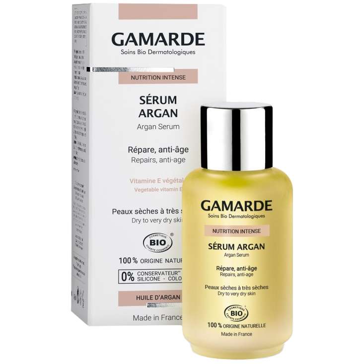 Gamarde arganowe serum przeciwzmarszczkowe do twarzy, 30 ml