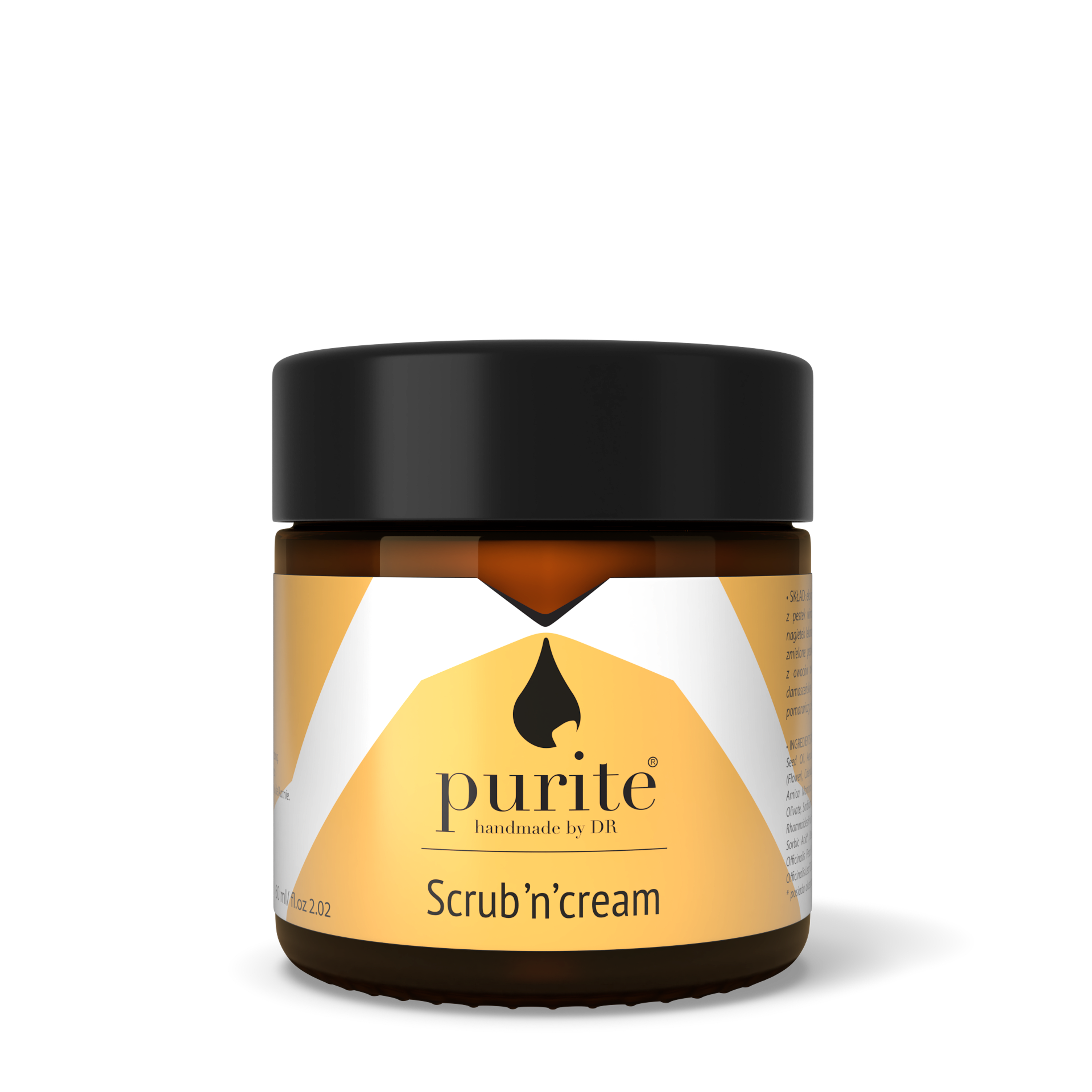 Purite Scrub’n’cream oczyszczający kremowy peeling do twarzy, 60 ml