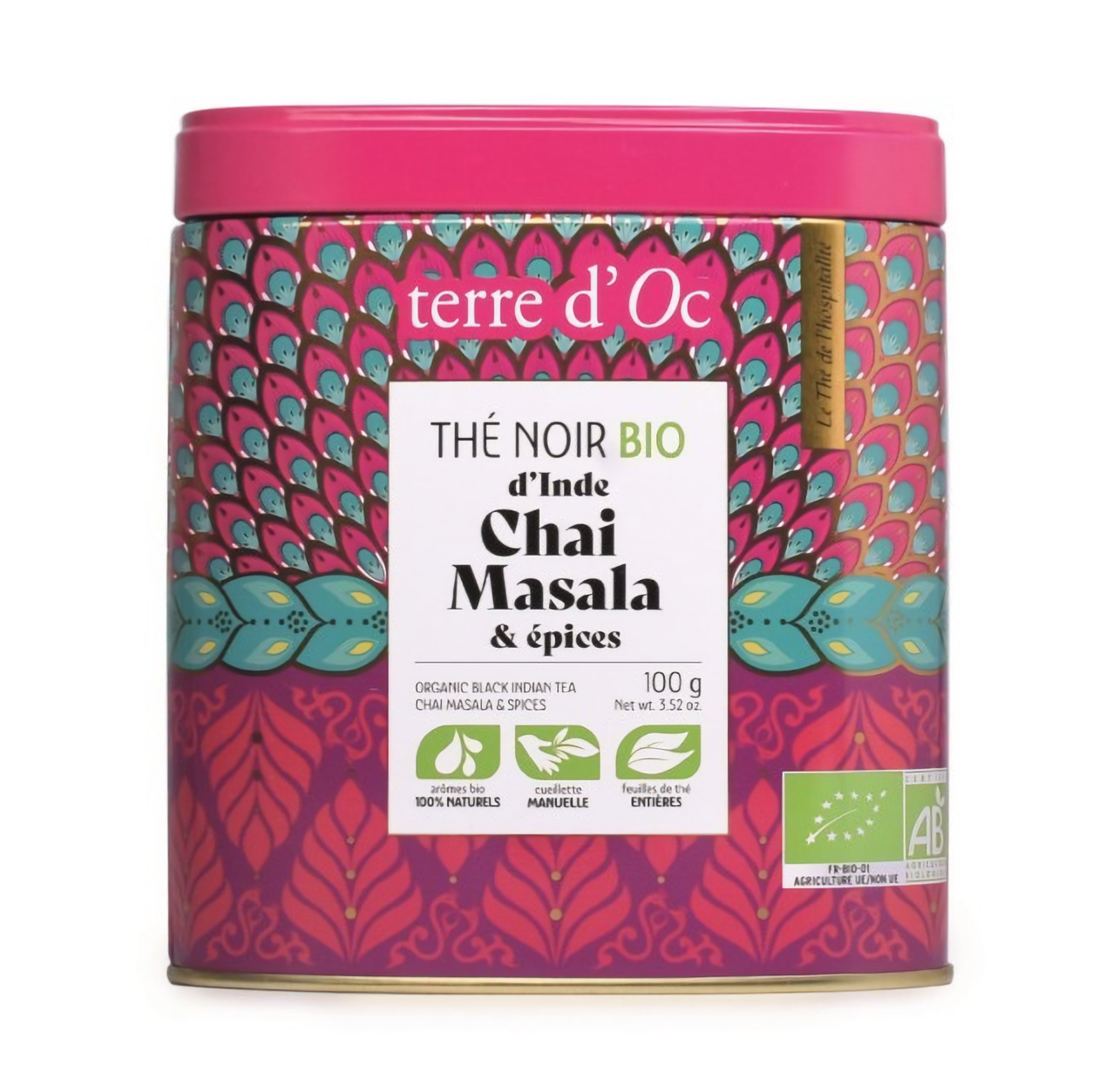 Terre d'Oc - Herbata czarna 100 g Hospitality Chai Masala