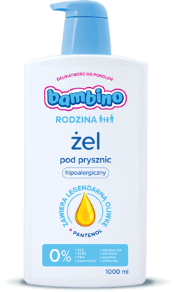Bambino Rodzina Micelarny żel pod prysznic hiperdelikatny, 1000 ml
