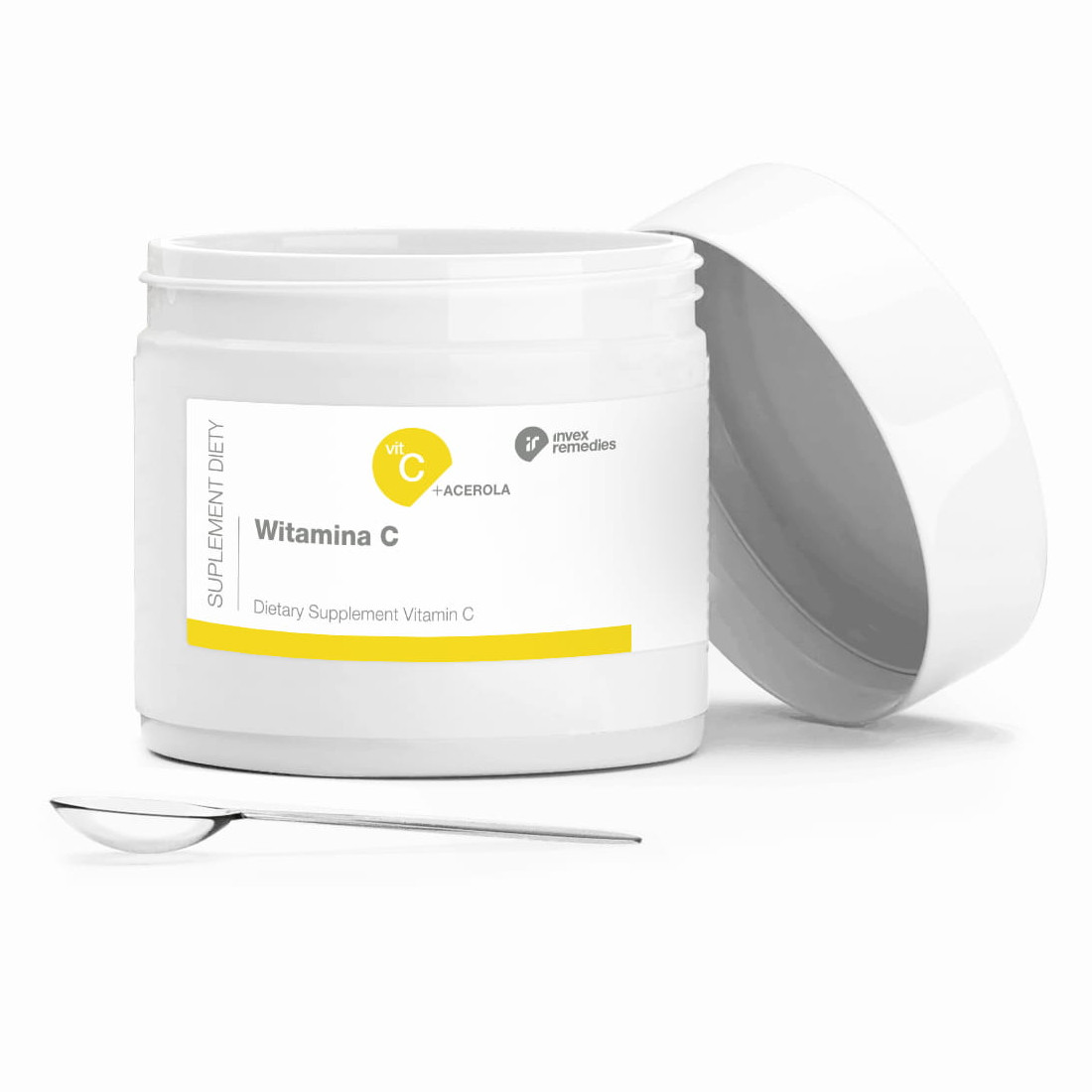 Invex Remedies Witamina C + Acerola suplement diety, 100 g
