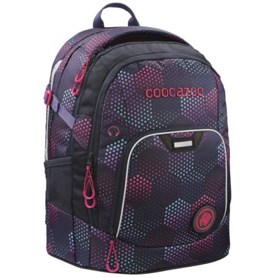 Plecak szkolny COOCAZOO RayDay Purple Illusion MatchPatch 99183776