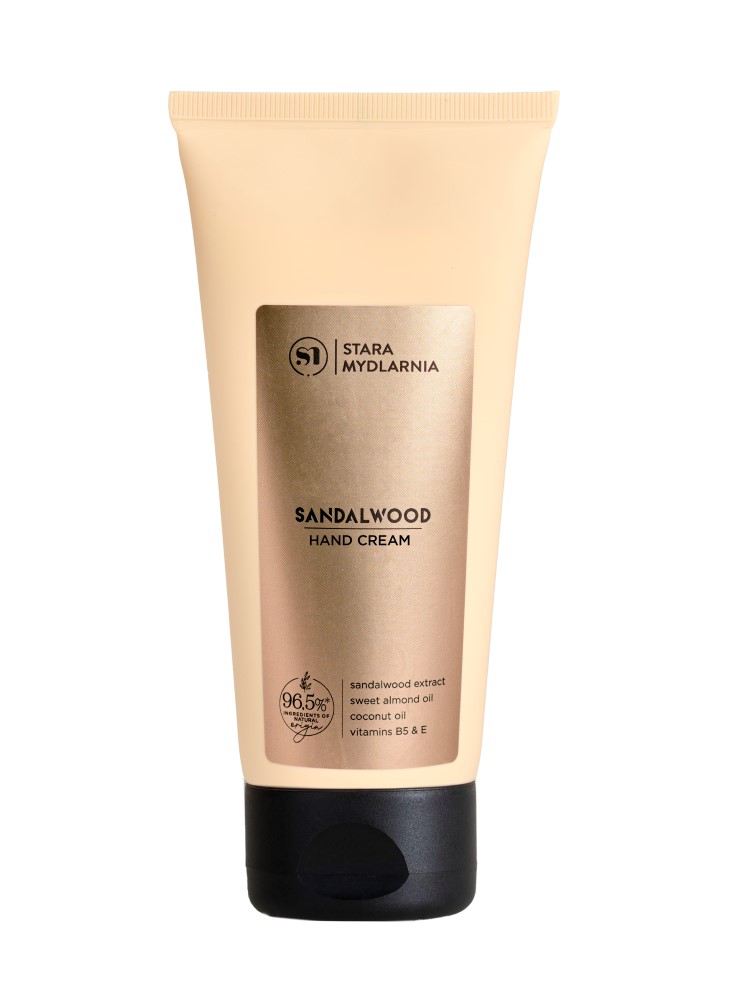 Stara Mydlarnia Sandalwood odżywczy krem do rąk i paznokci, 75 ml