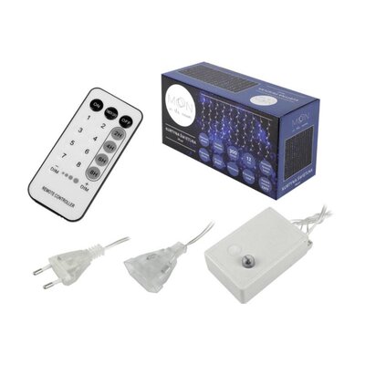 Kurtyna dekoracyjna MOON IN THE ROOM ML40Z 300 LED Sieciowe 3 x 3 m Transparentny