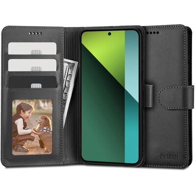 Etui TECH-PROTECT Wallet do Xiaomi Redmi Note 13 Pro 5G/POCO X6 5G Czarny