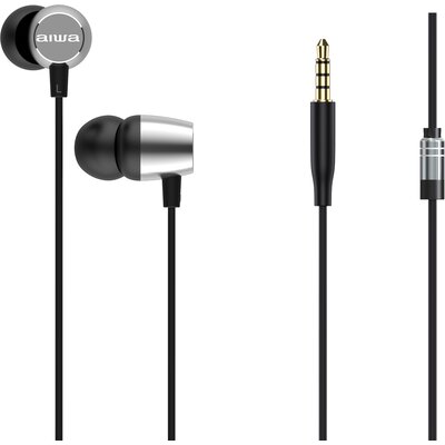 Słuchawki dokanałowe AIWA ESTM-20SL Srebrny