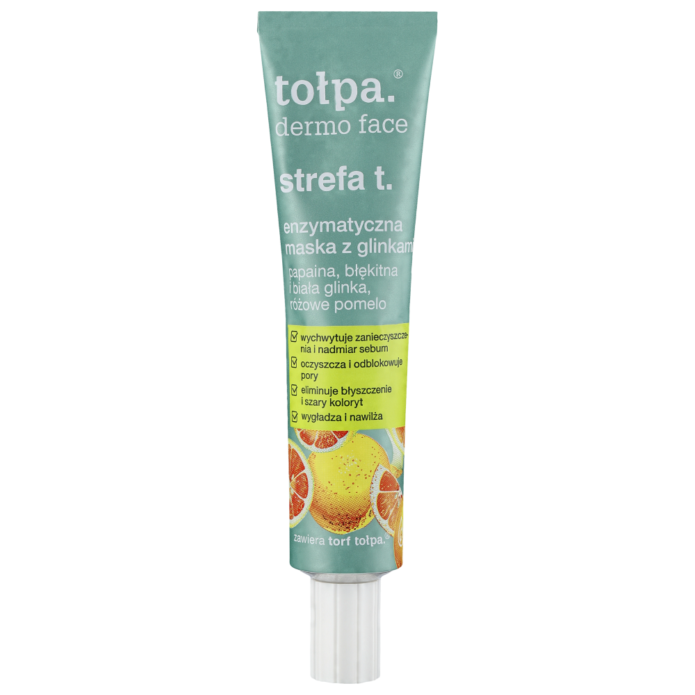 Tołpa dermo face strefa enzymatyczna maska z glinkami 40 ml