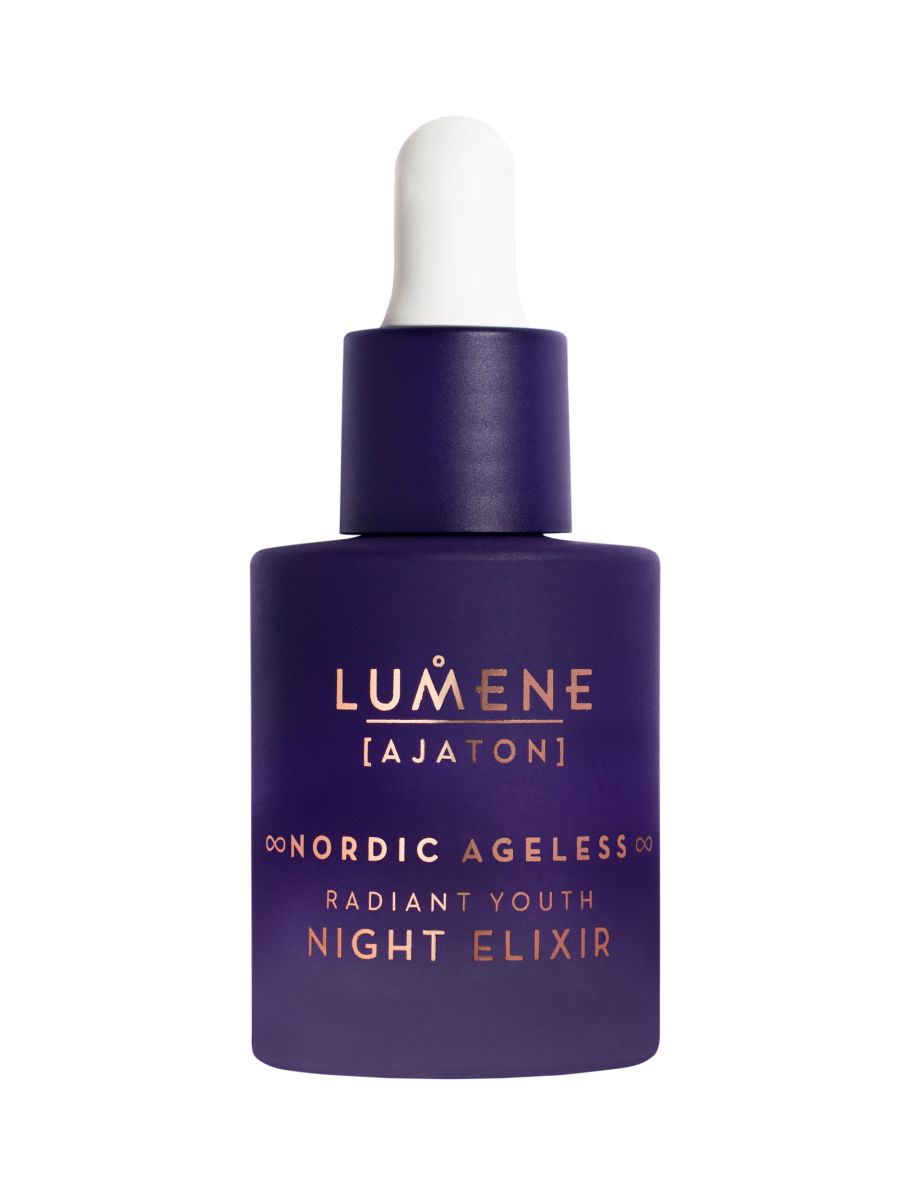 Lumene Nordic Ageless odmładzający eliksir do twarzy na noc, 30 ml