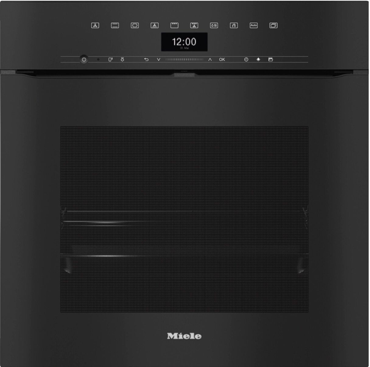 Miele - Piekarnik do zabudowy bezuchwytowy H 7464 BPX czarny A+ ObsidianBlack