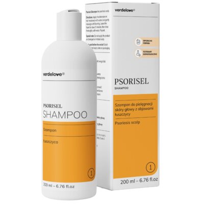 Szampon VERDELOVE Psorisel Na łuszczycę 200 ml