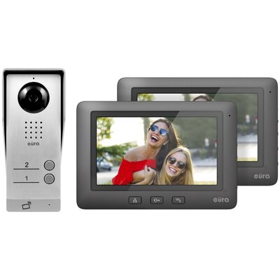 Wideodomofon EURA VDP-57A3 Czarny