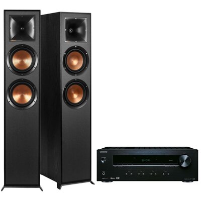 Zestaw stereo ONKYO TX-8220B + KLIPSCH R-620F Czarny