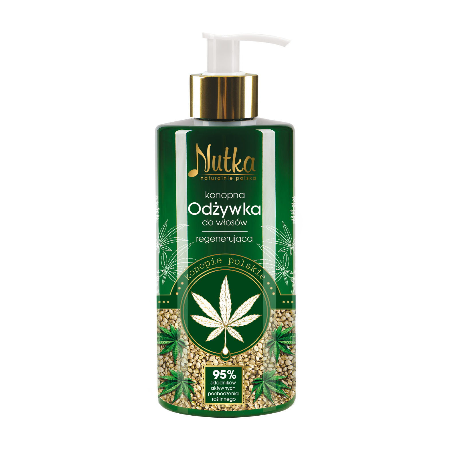 Nutka Konopie Polskie regenerująca odżywka do włosów, 250ml