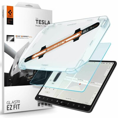 Szkło hartowane SPIGEN Glas Tr Ez Fit do TESLA Model Y/3