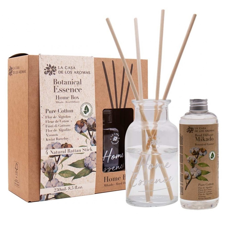 La Casa de los Aromas Botanical Essence patyczki zapachowe Kwiat Bawełny, 250 ml