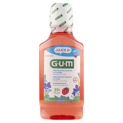 Płyn do płukania jamy ustnej SUNSTAR GUM Junior 6+ 300 ml