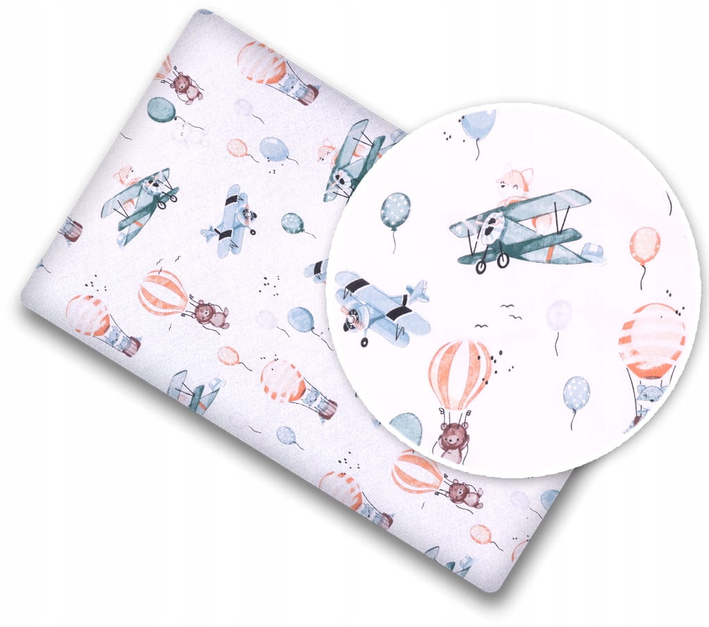 Prześcieradło bawełna materiałowe 160x80 Babymam