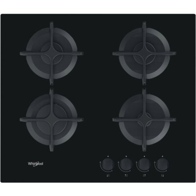 Płyta gazowa WHIRLPOOL GOB616/NB Żeliwne ruszty Szkło