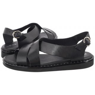 Sandały Wojas Czarne 76037-51