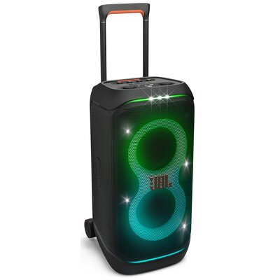 Power Audio JBL PartyBox Stage 320 Czarny, 240W, Bluetooth, Bateria 18 godzin, Wejście mikrofonowe i gitarowe, IPX4