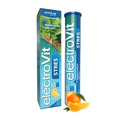 Elektrolity ACTIVLAB Na stres Pomarańczowy (20 tabletek)