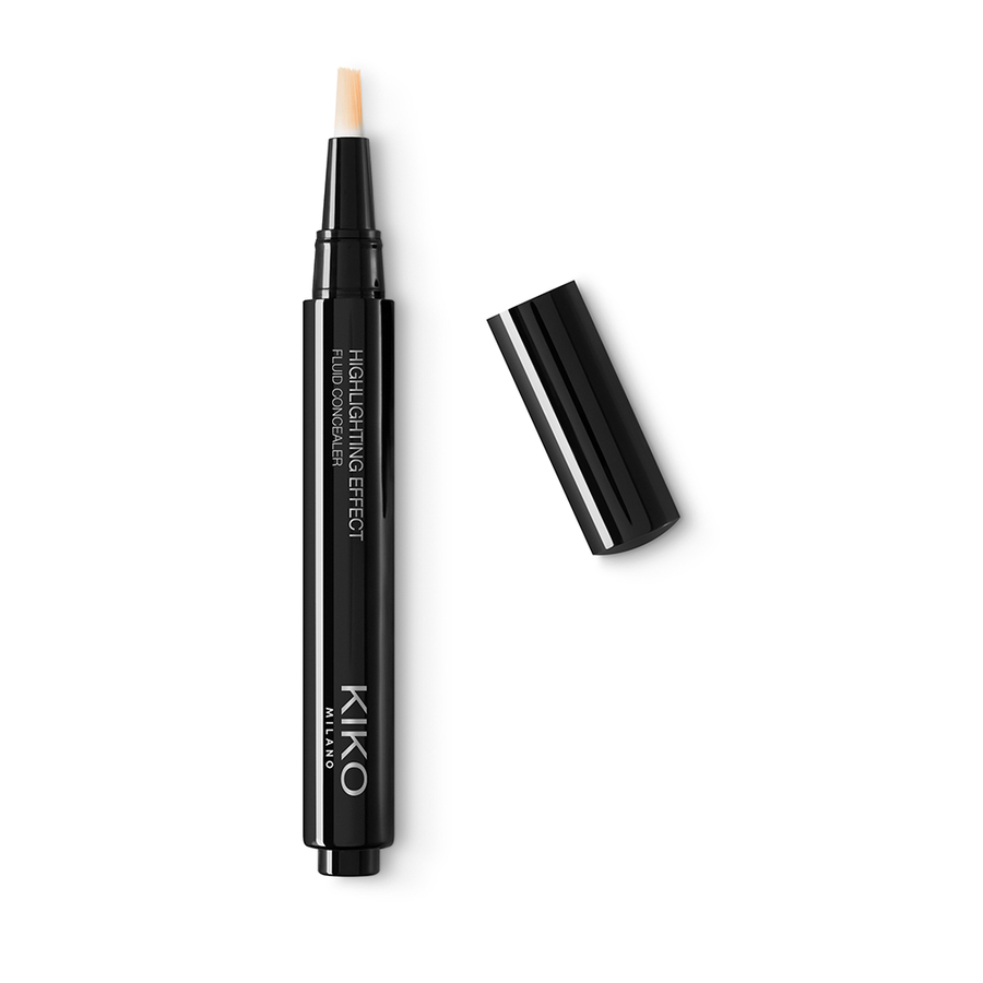 Kiko Milano Highlighting Effect rozświetlający korektor w płynie 02 Ivory, 2 ml
