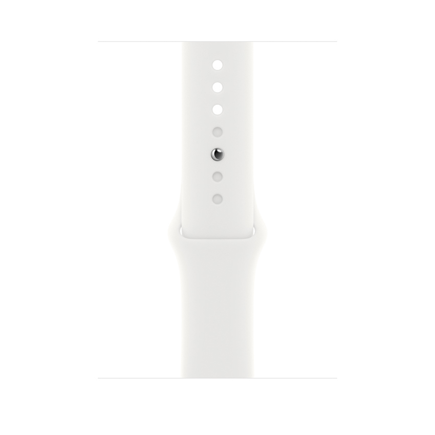 Apple 45mm White Sport Band