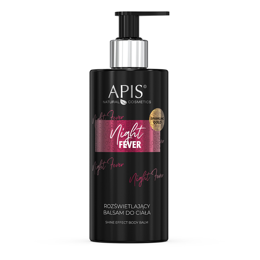 Apis Night Fever  rozświetlający balsam do ciała, 300 ml