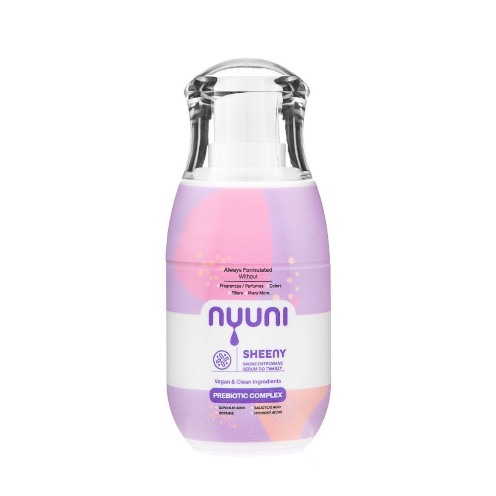 Nuuni Sheeny skoncentrowane serum złuszczająco - regenerujące do twarzy, 30 ml