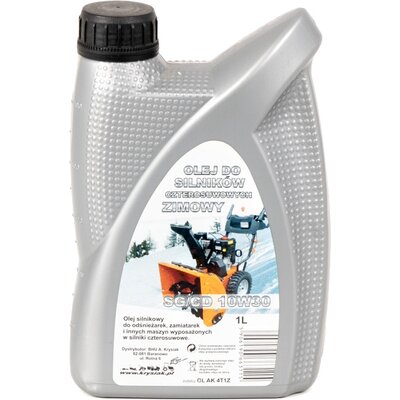 Olej do odśnieżarki KRYSIAK 10W30 OL AK 4T1Z 1000 ml