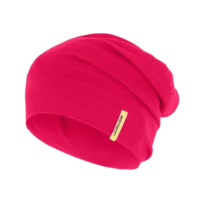 SENSOR - Czapka MERINO ACTIVE magenta