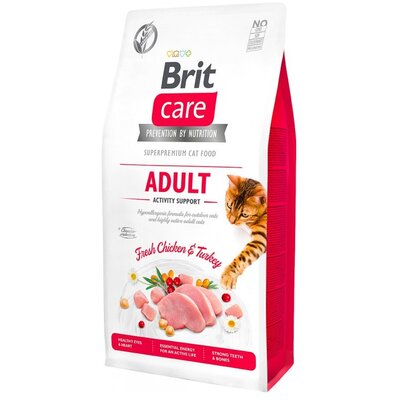 Karma dla kota BRIT CARE Grain-Free Adult Indyk i Kurczak 7 kg