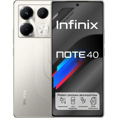 Smartfon INFINIX Note 40 8/256GB 6.78" 120Hz Szary