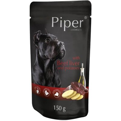 Karma dla psa PIPER Animals z wątróbką wołową i ziemniakami 150 g