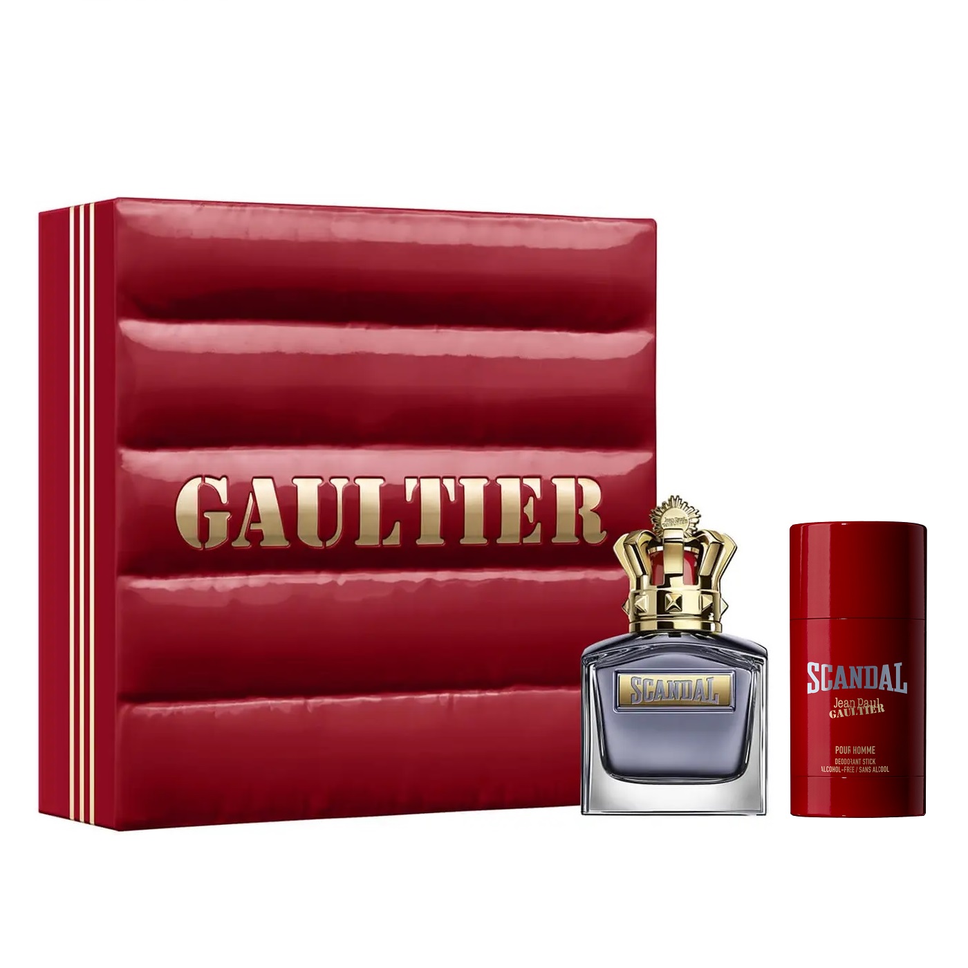 Jean Paul Gaultier Scandal Pour Homme zestaw: woda toaletowa męska, 100 ml + dezodorant sztyfcie, 75 g